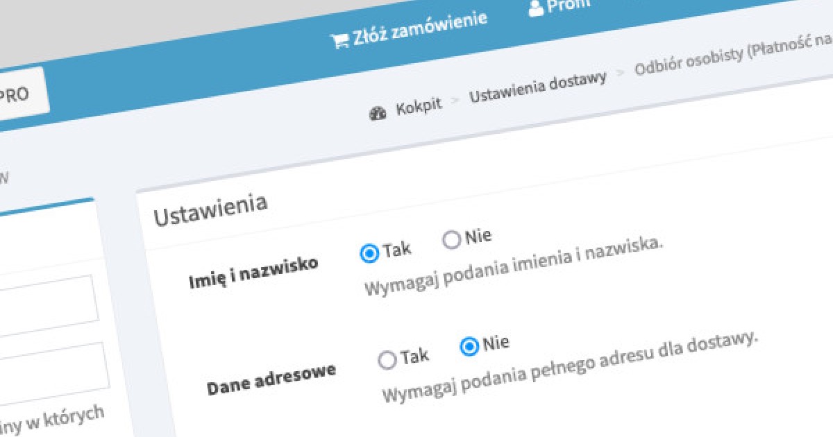 Přesnější nastavení doručení