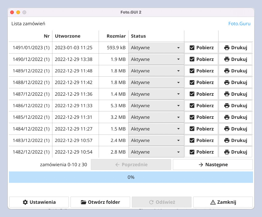 Changes to FotoGuru GUI